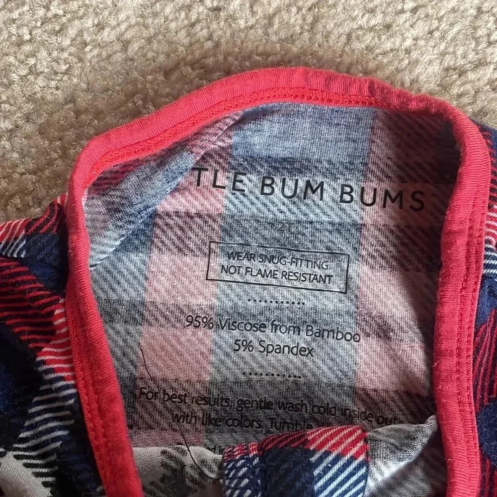 Plaid Footie Pajamas‎ 2T